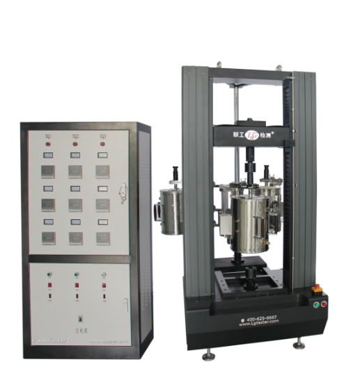 Multi-station high-temperature tensile testing machine